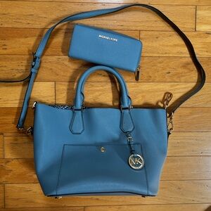 Michael Kors purse and wallet